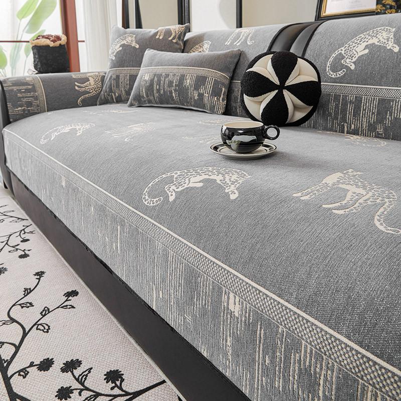 

1 шт. Зносостійкий велюровий чохол на диван Захист від подряпин кішками Ковдра Килим Універсальний для всіх сезонів Подушка на диван pillow cover 45x45cm сірий