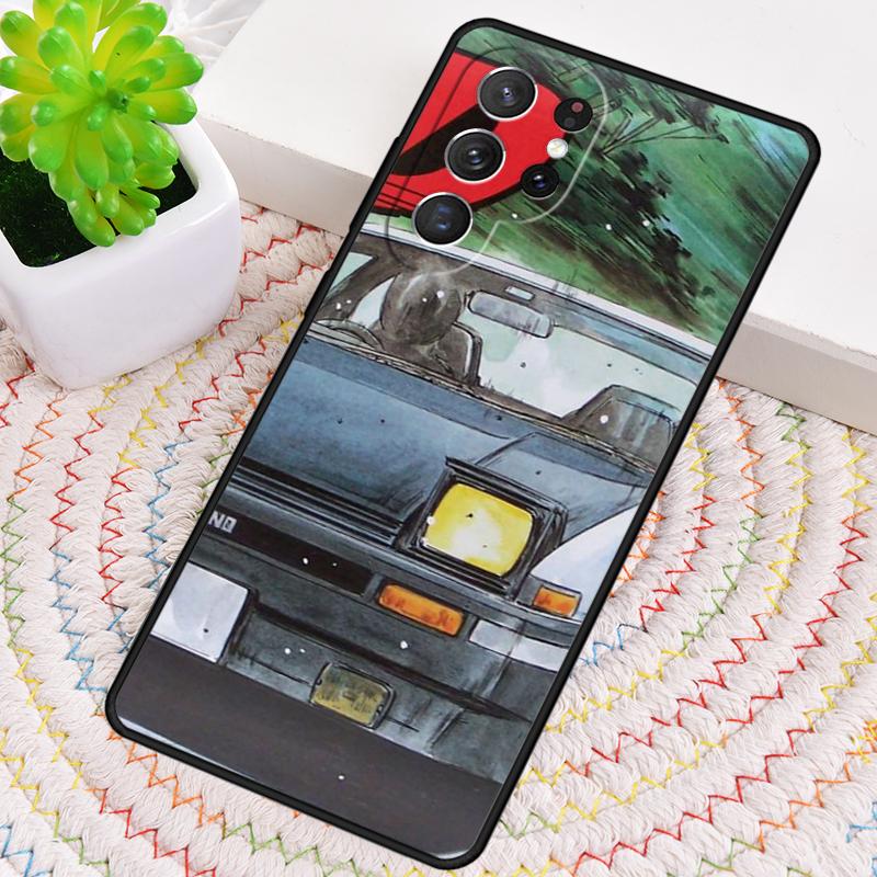 Initial D Drift Silikon Handyhülle Für Samsung Galaxy note 10 pro S26 S25 S24 S23 S22 S21 Plus S25Ultra Capa Cover