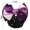 Nurses Bowknot Bowknot Ribbon Satin Hair Accessories Bun Net Snood Bun Maker Occupation Headdresses