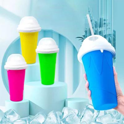 Rychlý mražený kelímek na kaši Velkokapacitní kelímek na kaši na domácí smoothie Juice Ice Cream Summer Squeeze Beker Kitchen Tool