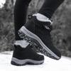 Winter Men Tactical Boots Military Desert Plush Warm Ladies Anti-Slip Women Breathable Thick Soles Unisex Climbing Hiking Shoes