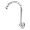 G1/2 Sink Faucet Wall-in 360 Degree Rotating Water Tap Single Handle for Kitchen Bar Bathroom