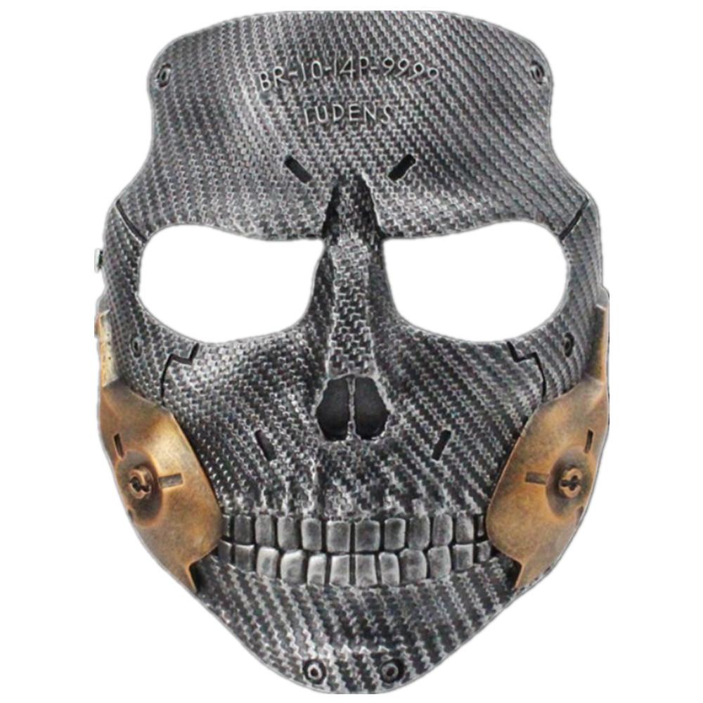 Half Face Death Stranding Mask For Halloween Skull Themed Costume Parties