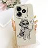 Case For Realme C51 RMX3830 Casing For Realme C53 RMX3760 Cover Silicone Luxury Fashion Cartoon Funny 2D Painted