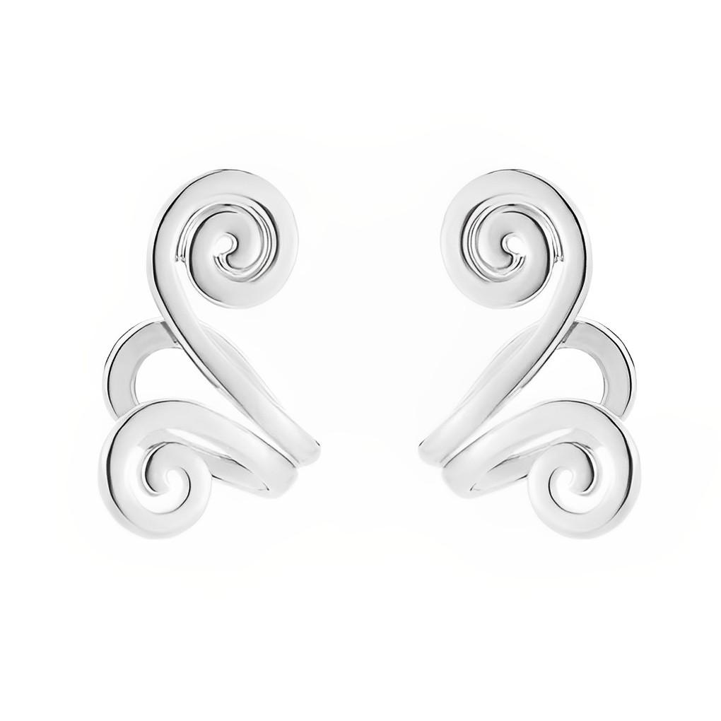 

1 пара женских серег-пусет из сплава, стильные, невыцветающие, с гальваническим покрытием, однотонные, для свиданий, банкетов, подарок на день рождения