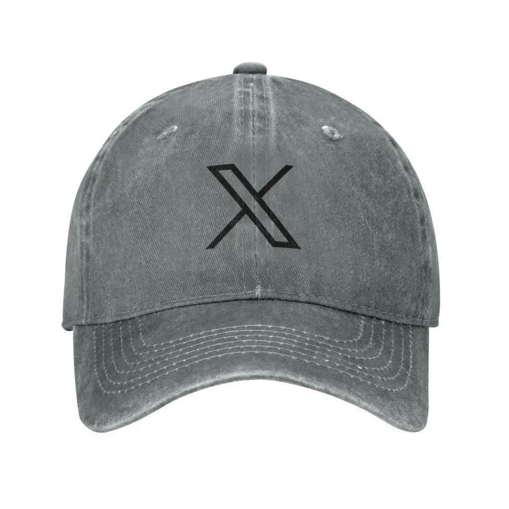 X Bird LOGO Baseball Cap Cosplay Rugby Designer Cap Snapback Cap Golf Wear Unisex Womens