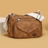 Versatile and Simple Mid-aged Mother's Bag - Large Capacity Single Shoulder Crossbody Bag