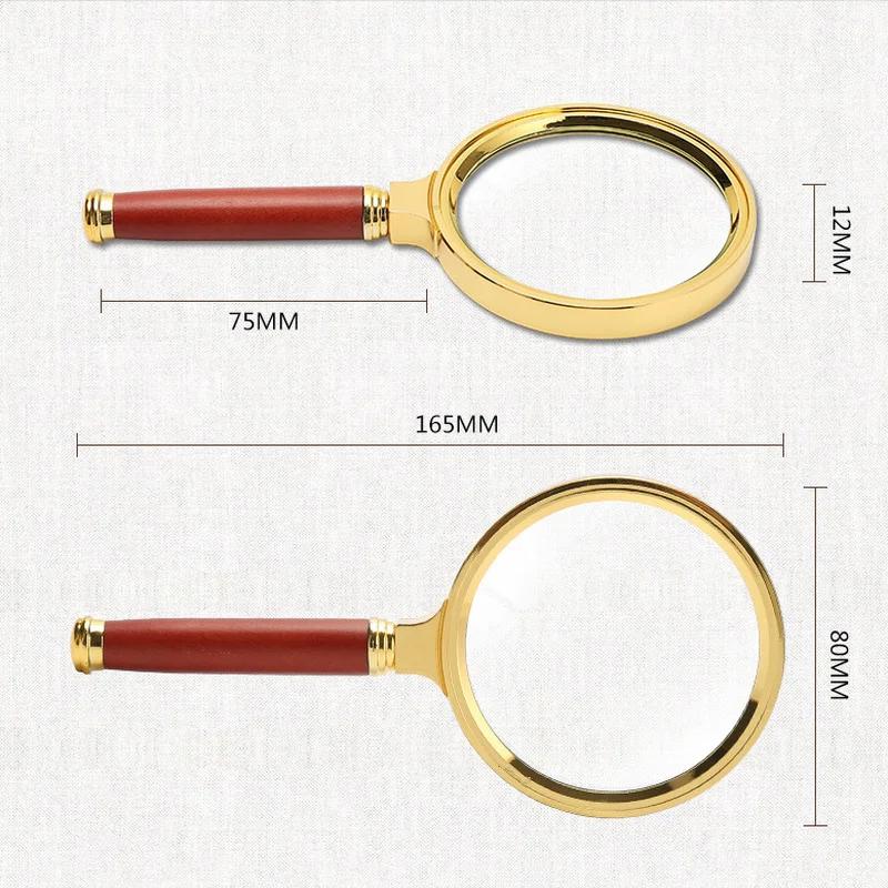 Lupă de mână creativă de înaltă definiție Portabilă pentru citit pentru vârstnici Lupă antică pentru cercetare Observarea insectelor