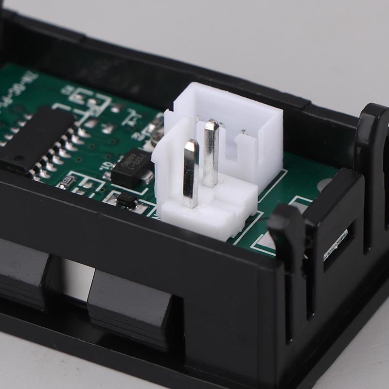 Mini Digital Voltmeter Ammeter DC 0-100V 50A Amp Volt Voltage Current Meter Detector Tester 0.28" Dual LED Display Gauge + Shunt