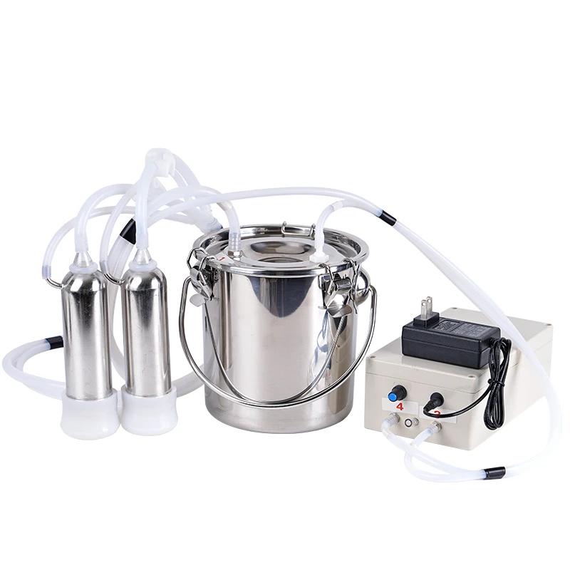 

3L Cow Electric Milking Machine Stainless Steel Milker Electric Vacuum Pump 240V Cattle Automatic Efficient Milking Machine