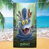 Crazy Animal Printed Beach Towel