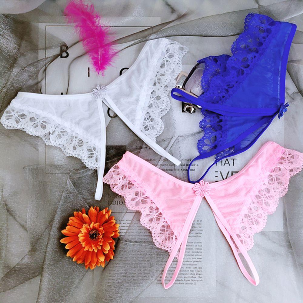 Sexy Thongs Erotic G Strings Open Crotch Panties Underwear Crotchless