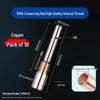 Purple Copper 500A Welding Gun Conductive Tip Holder, Gas Shielded 200A/350A MIG Accessories