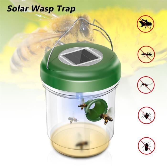 Fly, Wasp, and Mosquito Trap; Insect Trap, Hornets - Solar with LED Light