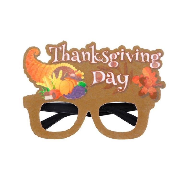 Happy Thanksgiving Day Glasses Turkey Glasses Party Supplies Easy To Use For Home Office Classroom