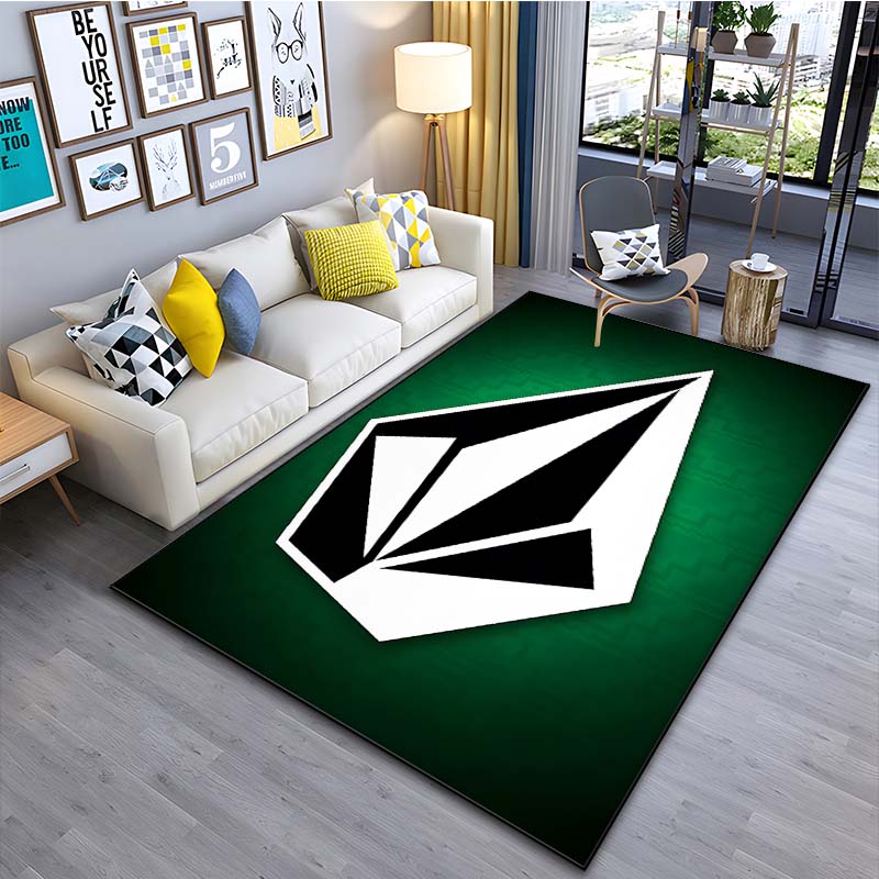 Extreme Sport V-V0lcom Pattern Floor Mat Rug 15 Size Living Room Bedroom Bedside Bathroom Floor Mat Area Rug Club Outdoor Rugs