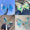 1pc/3pcs Rainbow Transparent Bow Balloons, Wedding, Gender Reveal, Baby Shower, Birthday Party, Valentine's Day, Anniversary,