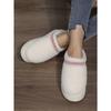 2025 Winter Warm Flat Fur Slippers Women Fluffy Furry Home Slides Woman Comfort Non Slip Indoor Floor Cotton Shoes Snow Boots