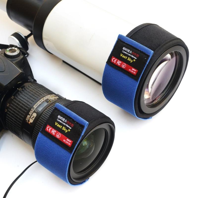 Dew Heater Strips Lens Warmer for Astronomy Universal Camera Lens Heater Warmer 3 Gear Regulator Temperature USB Band