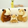 Plush Guinea Pig Toy Sitting Cavy Doll Stuffed Animal Cartoon Home Decor Gift