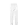 Casual trousers summer simple loose thin imitation hemp sports lace-up splicing men's sweatpants