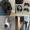 Universal Headphone Stand Adhesive Headset Hanger Wall Mount Headphone Holder Hook for Easy Damage-Free Gaming Earphone Bracket