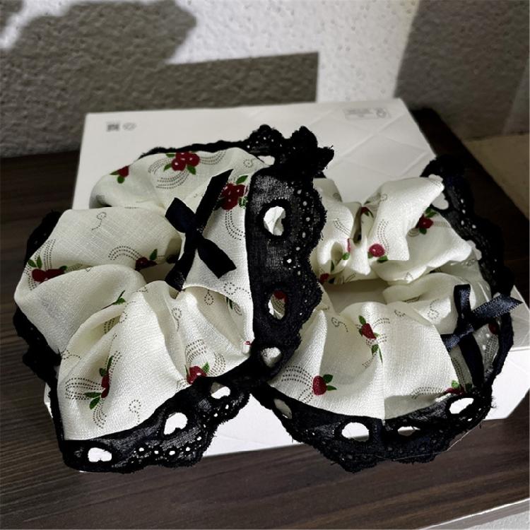 Bows Hair Tie Multi Layer Hair Catch Lacework Hair Tie Scrunchies Hair Rope