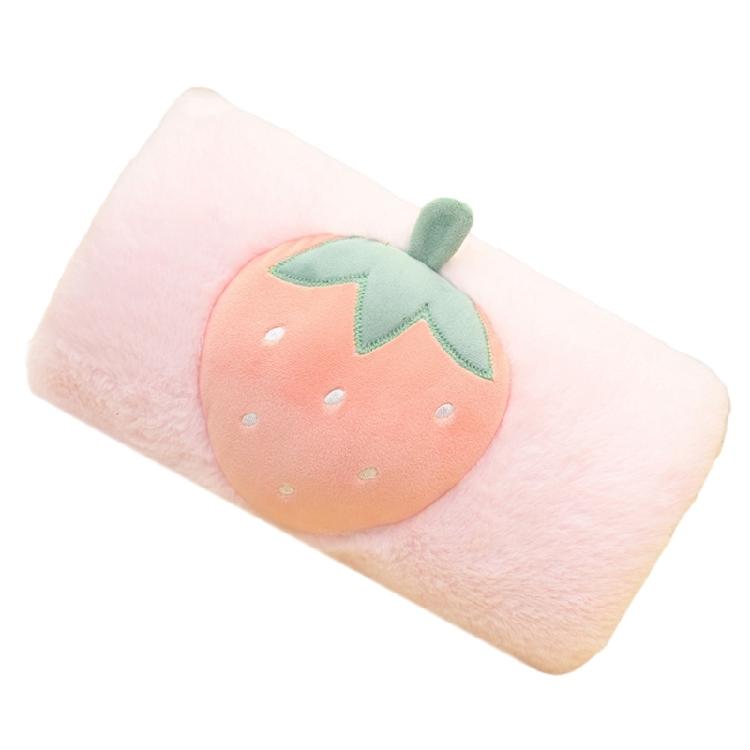 Elegant Hand Warmer Furry Easy to Detach Cartoon Fruit Winter Essential Women Winter Hand Warmer Lovely Fruit