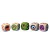 Creative Halloween Monster Dice RPG Resin Dice DND Dice set Role Playing Dice Halloween Xmas Children Kids Gifts Resin Dice D6