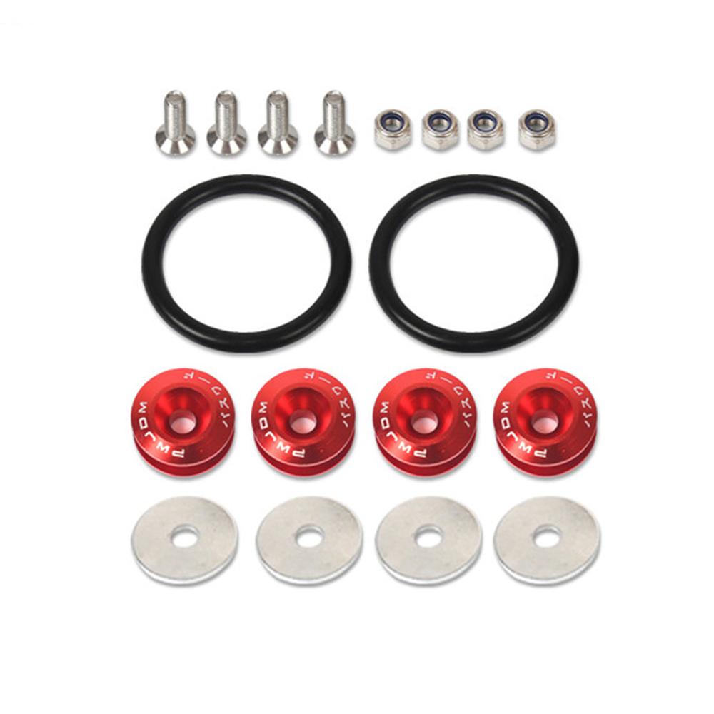 Cover Front Bumper Car Bumper Fasteners Surrounding Screw Quick Release Fasteners JDM Fasteners Kit