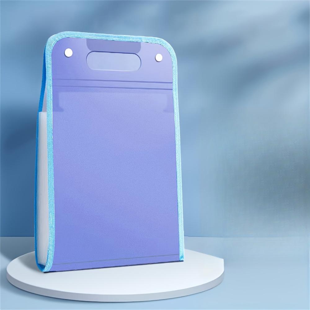 13-Pocket A4 Vertical File Folder Organizer with Binder - Heavy-Duty Expandable Folder, Pockets & Dividers Suitable