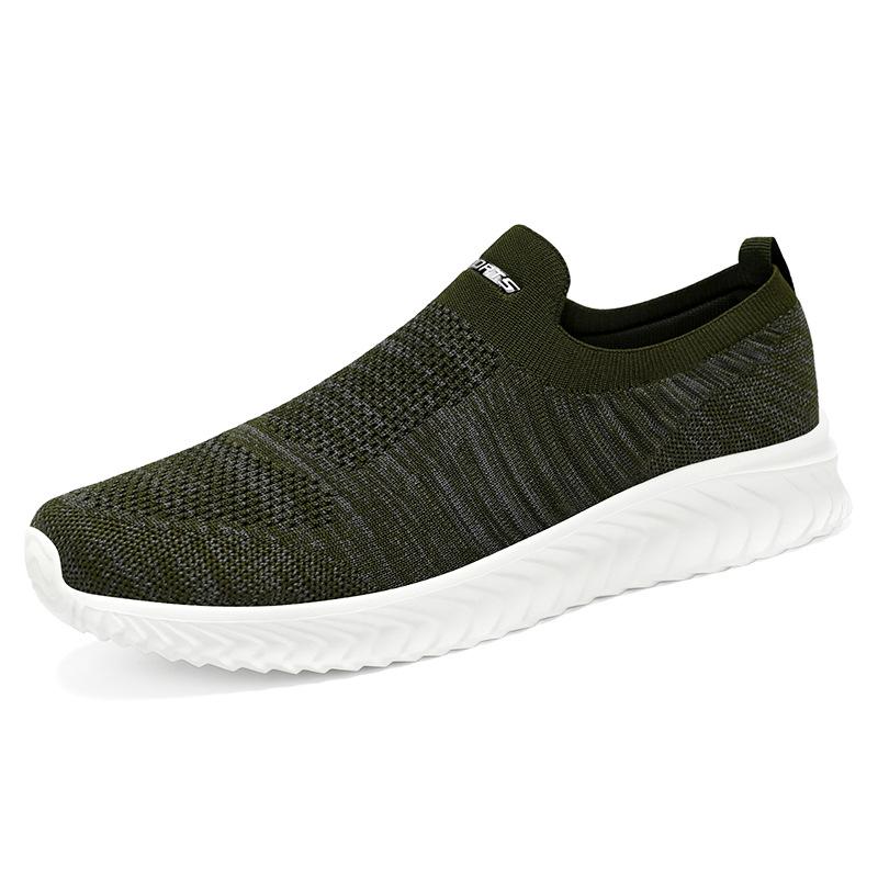 

Fashion Summer New Men s Women Mesh Casual Shoes 2025 Lightweight Breathable Sneakers Fashion Slip-On Flats Shoes Loafers Plus Size36-45 45