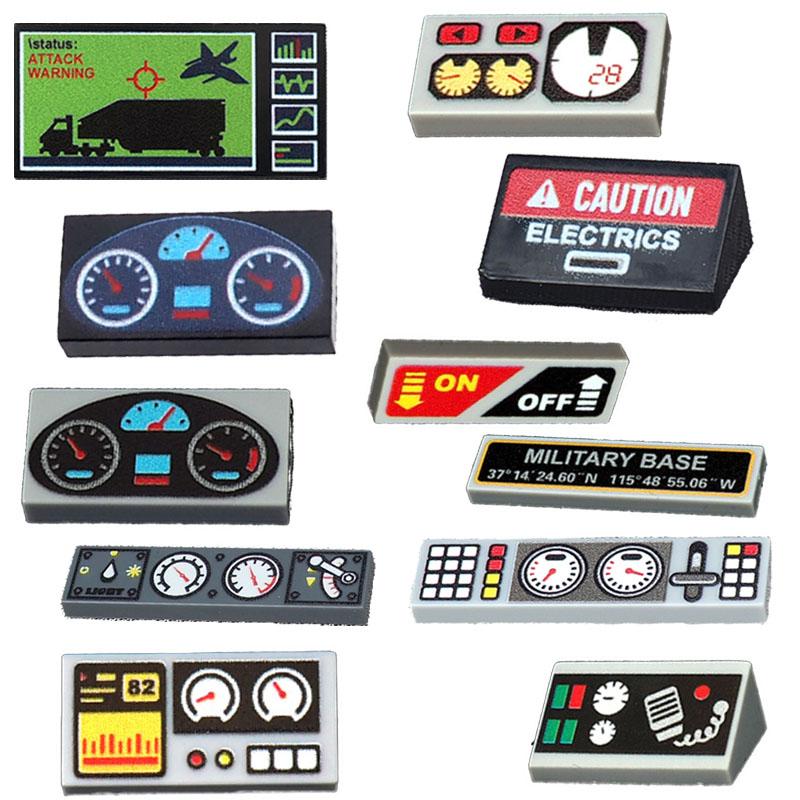 

Городские аксессуары с принтом Строительные блоки Компьютерный контроллер Монитор Клавиатура Приборная панель Мобильный телефон Радио Мини-кирпичики Детские игрушки