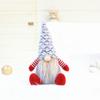 2pcs Plush Faceless Santa Dolls for Christmas Indoor Decor Create Joyful Festive Ambiance on Desks Tables and Shelves