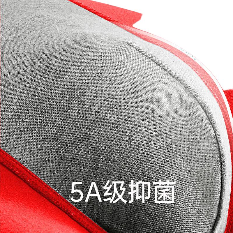 Jianjiang 80S Cotton-Polyester Blend, Zodiac Year Men's Underwear, Seamless Red Briefs, Men's Boxer Shorts, 5A Antibacterial, 3-Pack