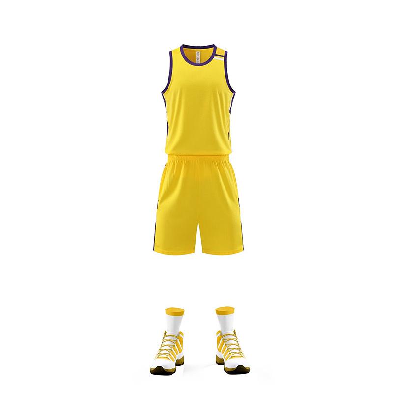 Unisex Basketball Jersey Team Uniform - Quick-dry Training Set