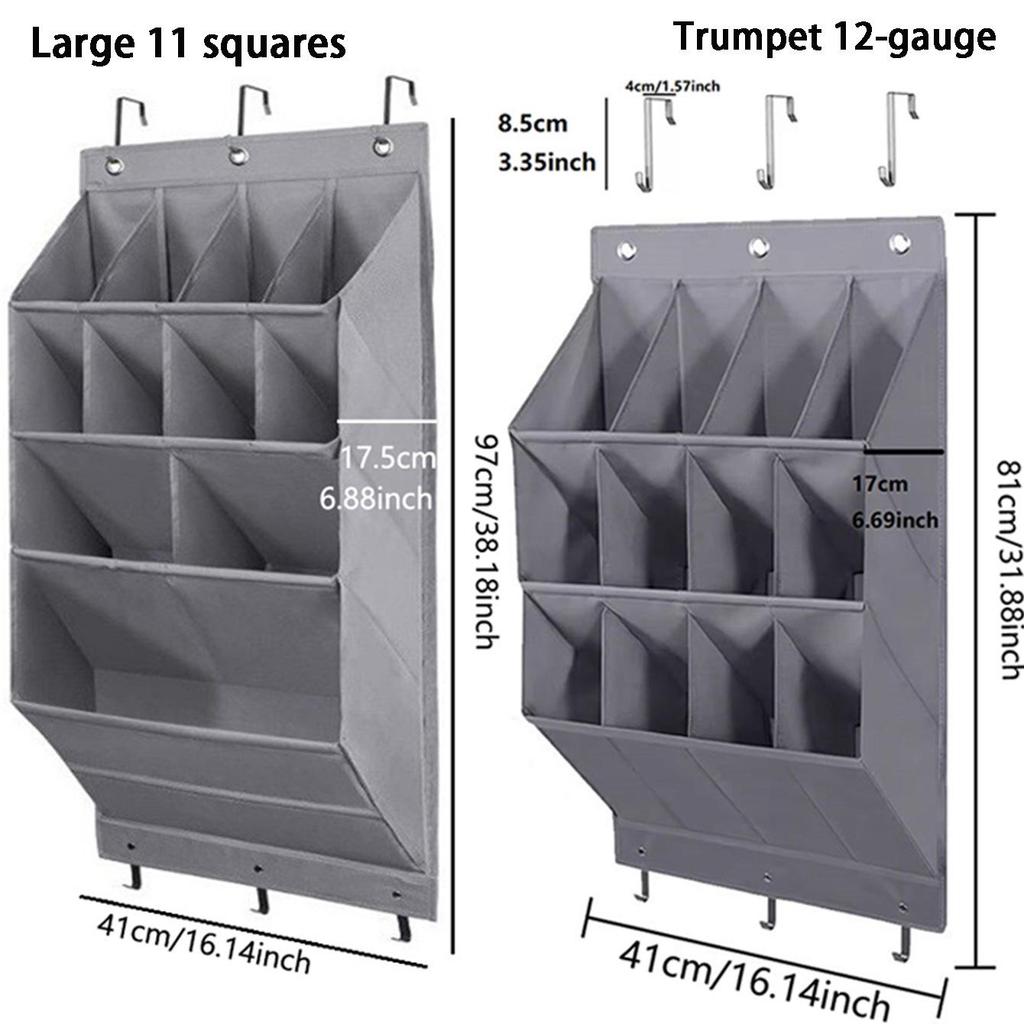 Wall-Mounted Multi-Layer Hanging Organizer for Shoes and Sundries