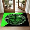 Celtic FC Design Crystal Velvet Rug Soft Decorative Mat for Bedroom Entrance