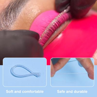 3 Paare/Beutel Silikonband Wiederverwendbar Wimperndauerwelle Wimpernlift Band Schnur Roller Wimpernlaminierung Roller Kompensator Make-up Werkzeug