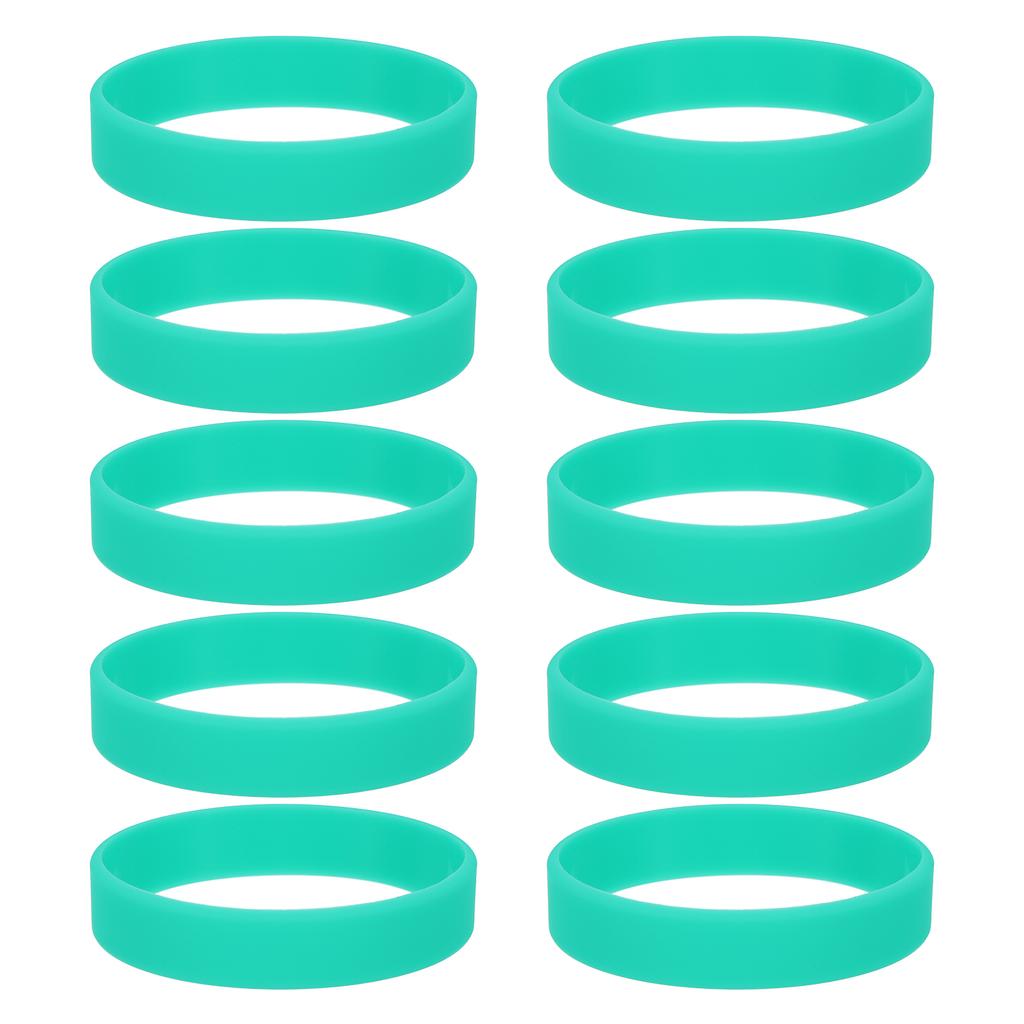 10/20Pcs 3.15" Silicone Rubber Bands Non-slip Flat Elastic Rubber Wrapping Bands for Books Traps Art Wrapping Paper Cord Wraps