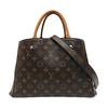 [Použitý] Montaigne Monogram Canvas a Kožená Tote Taška Střední - Dobrý stav #10IXO4F