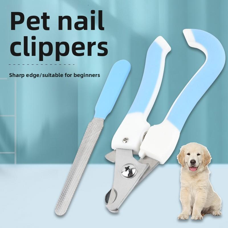 Tiernagelknipser, Edelstahl-Nagelknipser für Hunde und Katzen, Schönheits- und Reinigungszubehör, Nagelknipser, Tiernagelpflegezubehör