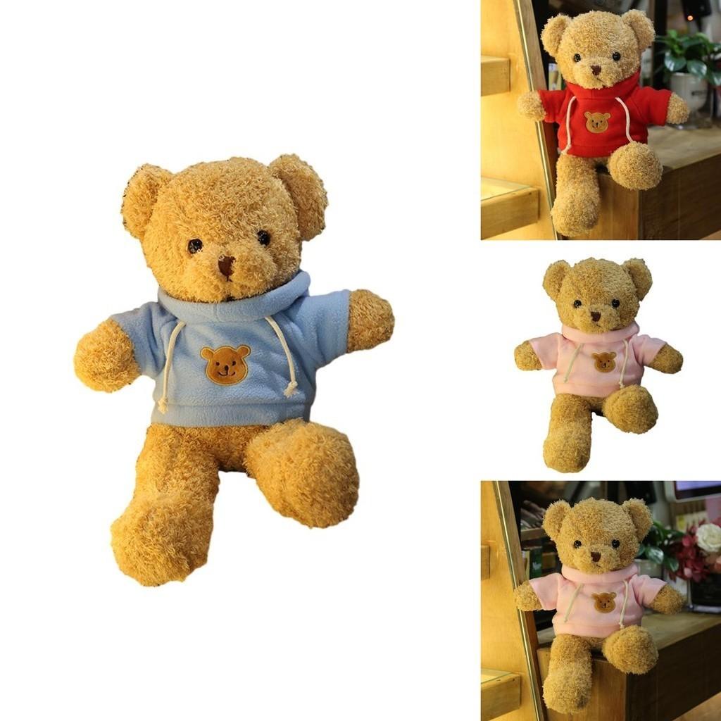 Orsacchiotto Peluche 38cm Peluche Corto Super Morbido Stile Animale Regalo Perfetto Per Bambini E Fidanzate