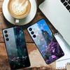 For Samsung Galaxy A15 4G/5G Case Pattern Design Protective Tempered Glass Phone Cover