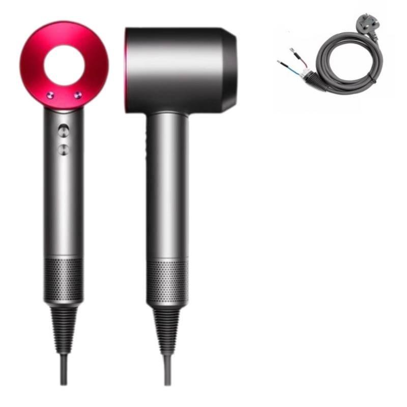 

Фен Высокой Мощности Бесшумный Постоянная Температура Анион Уход за Волосами Бытовой Инструмент Red UK