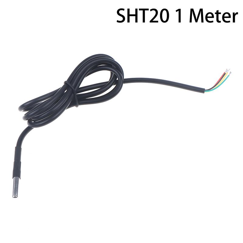 1Pcs Waterproof Stainless Steel IIC Module Digital I2C Probe 1/2/3 Meters SHT20 SHT30 SHT40 Temperature And Humidity Sensor