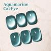 Aquamarine Cat Eye Gel Polish: Trending 2025 Nail Salon Specialty