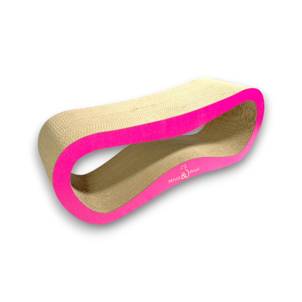 Leon cat scratching post | pink | 78x28x24 cm | MruuPruu