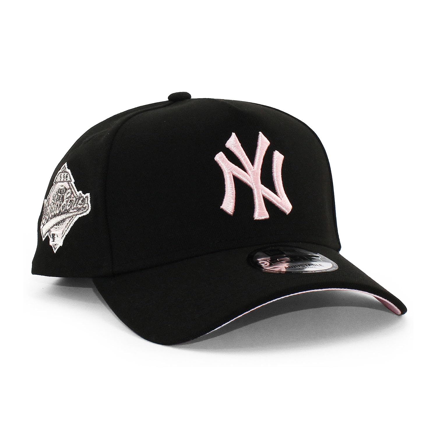 

Эксклюзивная кепка New Era 9FORTY снэпбэк New York Yankees MLB 1996 WORLD SERIES РОЗОВЫЙ КОЗЫРЕК КЕПКА СНЭПБЭК ЧЕРНАЯ кепка NEW YORK YANKEES 940AF NY с боковым патчем чёрный