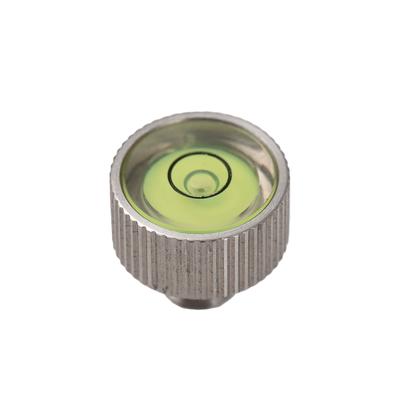 Screw Metal Bubble Level Universal Horizontal Bubble Level 1 4 Inch Screw Installation High Precision Level Circular